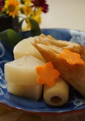 シャトルシェフで大根と竹輪の煮物-レシピのメイン写真