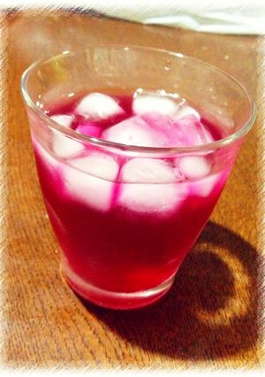 夏バテにも♪ 赤しそジュース♪♪-レシピのメイン写真