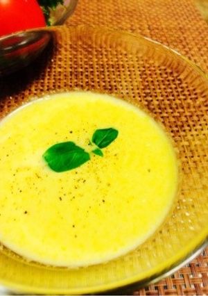 【20分】牛乳で濃厚☆冷製コーンスープ-レシピのメイン写真