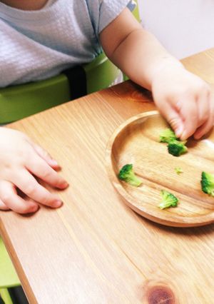 離乳食☆ブロッコリーを手づかみ-レシピのメイン写真