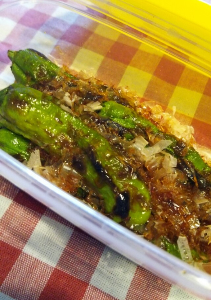 ししとう！焼き醤油浸し♪-レシピのメイン写真