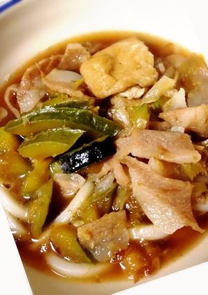 スタミナランチ☆簡単〜豚肉うどん-レシピのメイン写真