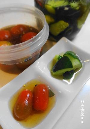 きゅうりとトマトのピクルス-レシピのメイン写真