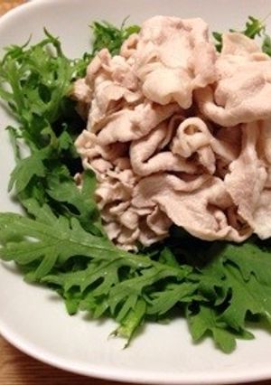 絶対やわらかい＊うちの冷しゃぶサラダ-レシピのメイン写真