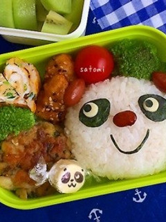 パンダくん キャラ弁☆-レシピのメイン写真