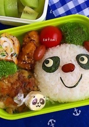 パンダくん キャラ弁☆-レシピのメイン写真