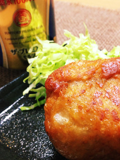めっちゃ美味い!鶏皮パリパリおにぎり-レシピのメイン写真