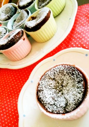 チョコスプレッドdeチョコスフレケーキ♪-レシピのメイン写真