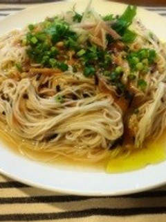 夏!簡単!彼ごはん♡冷製トマトそうめん-レシピのメイン写真