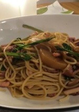 濃厚☆イカとカブのパスタ-レシピのメイン写真
