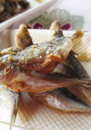 豆鯵の唐揚げ-レシピのメイン写真