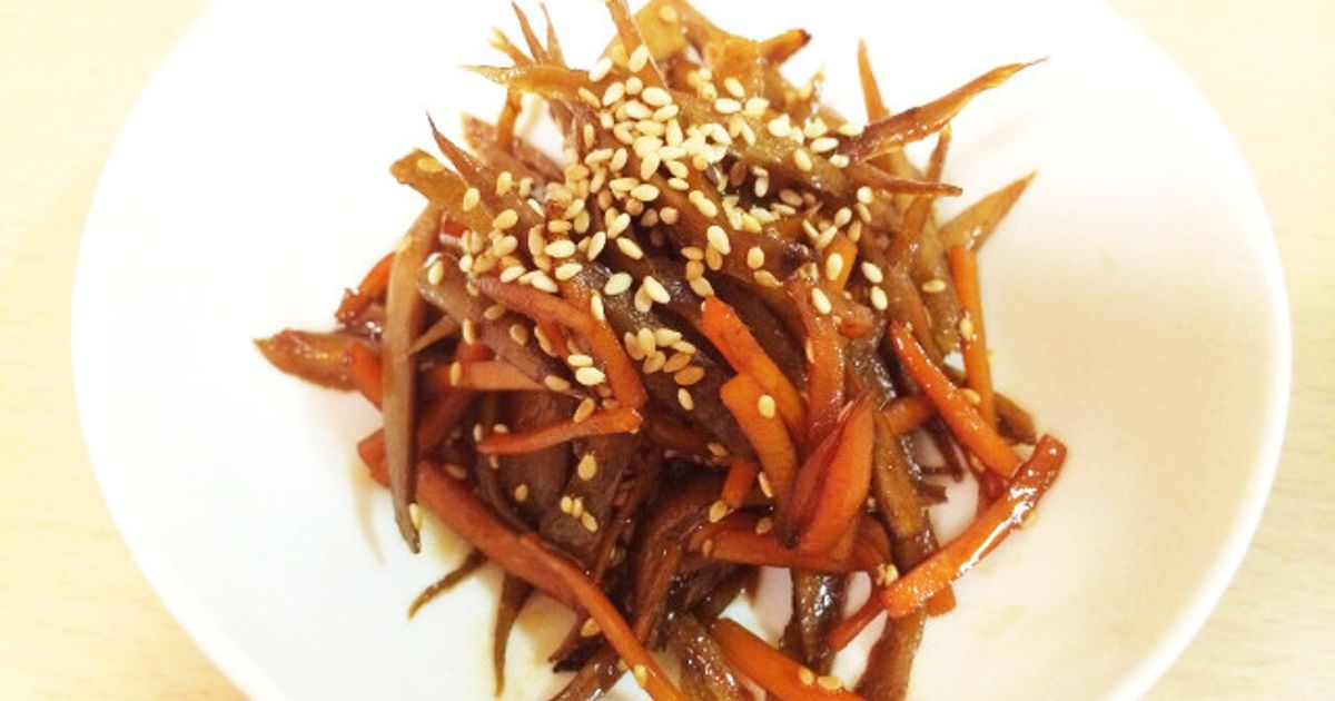 簡単美味♪誰でも超簡単きんぴらごぼう〜！ by dekomog 【クックパッド