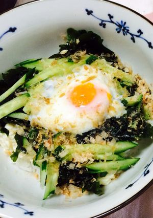 豆腐サラダ丼-レシピのメイン写真
