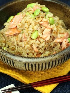 新しょうがと塩鮭の炊き込みご飯-レシピのメイン写真