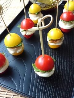 簡単☆さつま揚げカプレーゼのピンチョス★-レシピのメイン写真