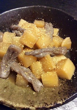 こんにゃくと大根の煮物-レシピのメイン写真