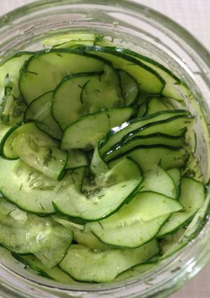 キュウリの太白胡麻油漬け-レシピのメイン写真