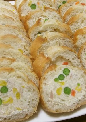 ☆おもてなしに！クリームチーズパン☆-レシピのメイン写真