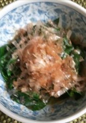 ぬるっぱのポン酢がけ-レシピのメイン写真