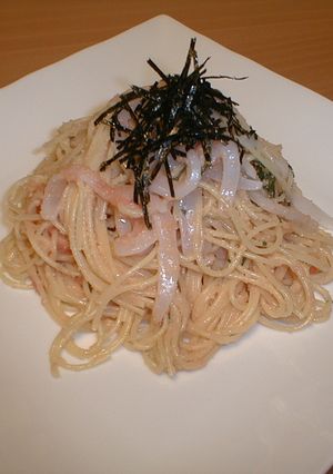 明太子とイカのスパゲティ-レシピのメイン写真