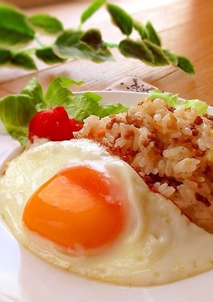 ✿カフェ風♡肉そぼろの混ぜご飯✿-レシピのメイン写真