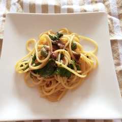 簡単梅しそ和風パスタ-レシピのメイン写真
