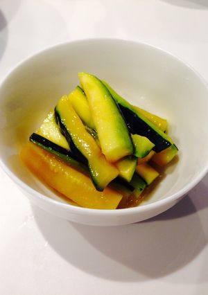 レンジで簡単 中華風ズッキーニ-レシピのメイン写真