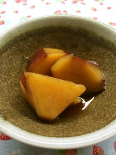 甘辛さがくせになる?さつまいもの甘煮-レシピのメイン写真