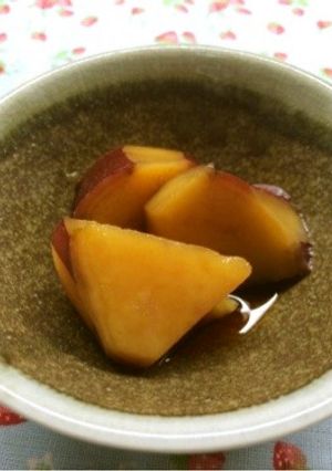 甘辛さがくせになる？さつまいもの甘煮-レシピのメイン写真