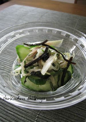 きゅうりと香味野菜の浅漬け-レシピのメイン写真