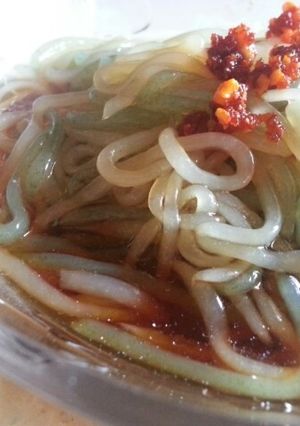 大満足ダイエット糸こんにゃくで冷やし中風-レシピのメイン写真