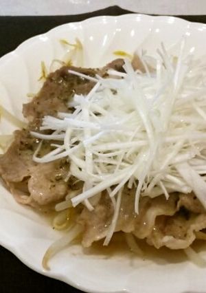 豚肉の梅蒸し 簡単♪ さっぱり味♪時短-レシピのメイン写真