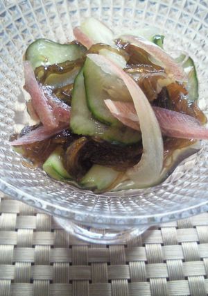 みょうがともずく酢の酢の物-レシピのメイン写真