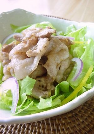 【塩レモン】で、ご飯に合う豚肉炒め。-レシピのメイン写真