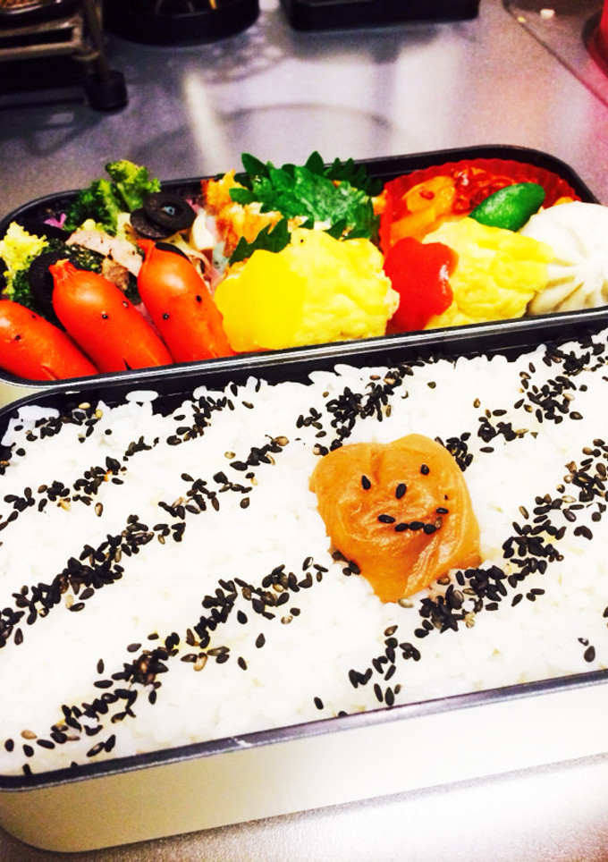 簡単！日の丸弁当-レシピのメイン写真