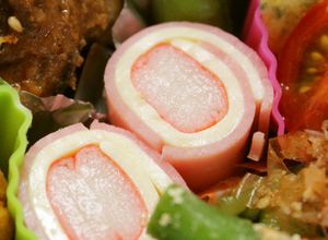 お弁当おかず＊カニカマのハムチーズ巻き-レシピのメイン写真