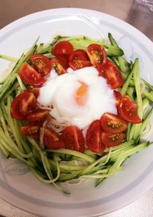 ぶっかけ素麺-レシピのメイン写真