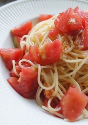 冷製トマトパスタ-レシピのメイン写真