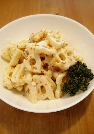 レンコンのごま味噌マヨサラダ･ᴗ･-レシピのメイン写真