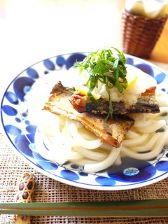 さんま缶☆塩レモンおろしうどん-レシピのメイン写真