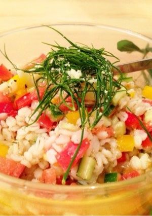 簡単！美味しい！イタリアン大麦サラダ-レシピのメイン写真