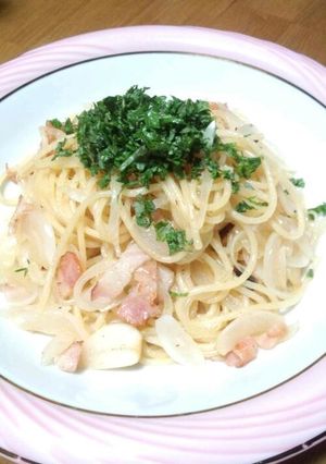 大葉が香るペペロンチーノ-レシピのメイン写真