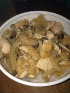 簡単!きつね丼☆-レシピのメイン写真