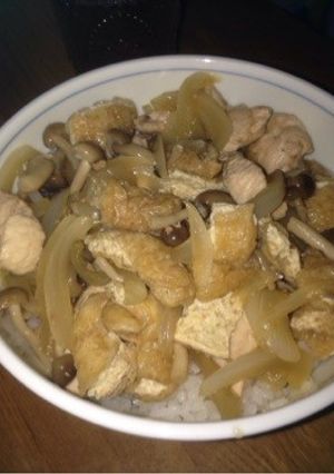 簡単！きつね丼☆-レシピのメイン写真