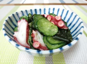半夏生にタコとわかめの酢の物-レシピのメイン写真