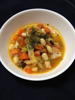 夏野菜のスープ-レシピのメイン写真