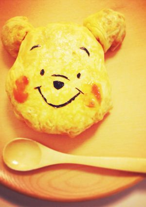 プーさんオムライス-レシピのメイン写真