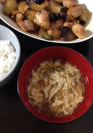 大葉とミョウガのかき玉汁-レシピのメイン写真