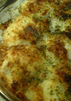 マスタードマヨチキンのポテトフレーク焼き-レシピのメイン写真