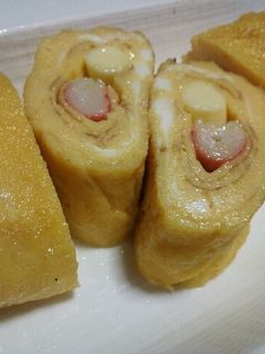 お弁当に⇒だし巻卵焼き〜(*´˘`*)♡-レシピのメイン写真